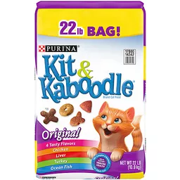 Purina Kit & Kaboodle Dry Cat Food, Original - 22 lb. Bag | Cat Food |  Yoder's Country Market