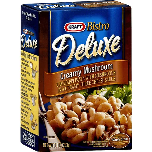 Download Kraft Bistro Deluxe Pasta Creamy Mushroom Prepared Foods Superlo Foods
