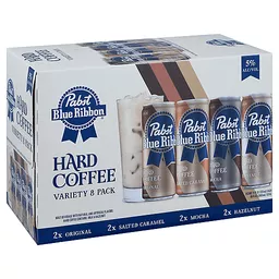 Pabst Blue Ribbon Beer, Pounder Pack, 24 Pack - 24 pack, 16 fl oz cans