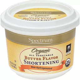 Spectrum Organic All Vegetable Shortening - 24 oz tub