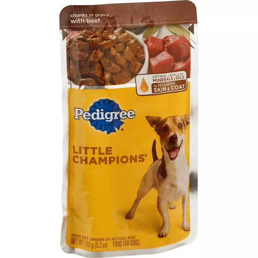 voldsom seng Hav Pedigree Little Champions Dog Food Chunks in Gravy with Beef | Dog Food |  Reid Super Save Market