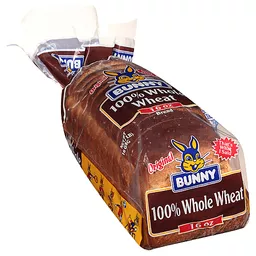 Bunny Bread, Honey Wheat  Multi-Grain & Whole Wheat Bread