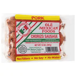 Ole Mexican Foods Pork Chorizo Sausage 14 Oz | Meat | Sedano's Supermarkets