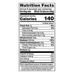 baked cheetos nutrition facts