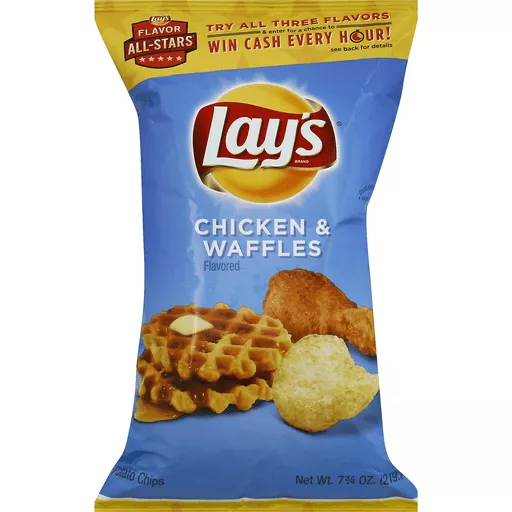 Lays Potato Chips Chicken Waffles Flavored Potato Fairplay Foods