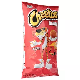 Chips corn Cheetos balls, with taste of cheddar cheese, 80g