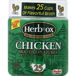 Herb Ox Bouillon Cubes, Chicken Flavor