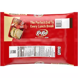 KIT KAT® Milk Chocolate Snack Size Candy Bars, 20.1 oz jumbo bag