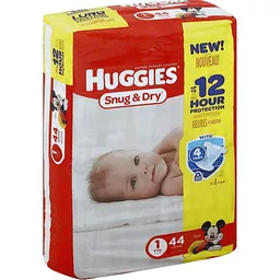 Huggies Disney Snug & Dry Disney Size 1 Diapers 8-14 lbs
