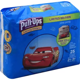 Huggies Pull-Ups Training Pants Learning Designs 2T-3T - 25 CT, Diapers & Training  Pants