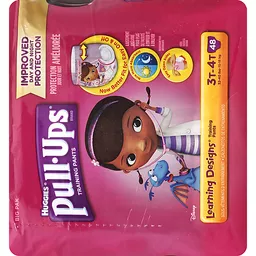 Pull-Ups Learning Designs Girls' Potty Training Pants, 3T-4T (32