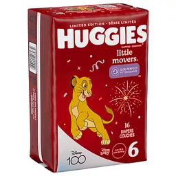 Huggies +Plus Little Movers Diapers, Disney Baby, 6 (Over 35 lb) - 116