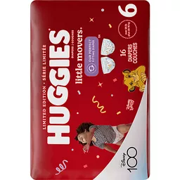 Huggies Diapers, Size 6 (Over 35 lb), Disney Baby - 42 diapers