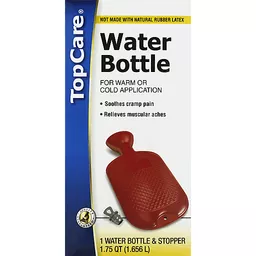 Walgreens Cold or Warm Water Bottle 1.75qt