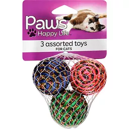Muskuløs Caroline aIDS Paws Cat Toy Glitter Balls Assorted | Toys & Accessories | Foodtown