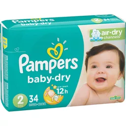 Vaag Egyptische canvas Pampers Baby-Dry Diapers Size 2 34 Count | Baby | Foodtown