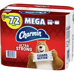 Charmin Bathroom Tissue, Mega, Ultra Strong, 2-Ply | Shop | Uncle Giuseppe's