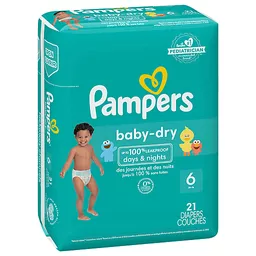 intellectueel Geleerde Continentaal Pampers Diapers, 6 (35+ Lb), Days & Nights 21 Ea | Diapers & Training Pants  | Sedano's Supermarkets