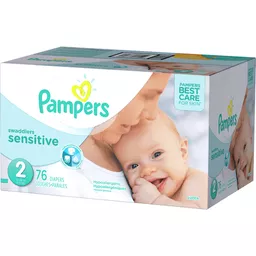 Pampers Swaddlers Sensitive Diapers Size 2 76 Stuffing |