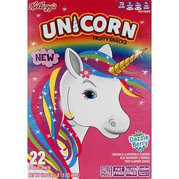 Kellogg's Other Licensed Fruit Pieces Unicorn Dazzle Berry 17.6oz | Snacks | FairPlay Foods