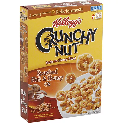 Kellogg S Crunchy Nut Roasted Nut Honey Cereal Pantry Market Basket