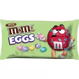 M&M's M&M'S Peanut Milk Chocolate Pastel Easter Candy Assortment, 10 Oz Bag