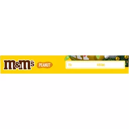 M&M's Holiday Peanut Milk Chocolate Christmas Candy Box - 3.1oz Box
