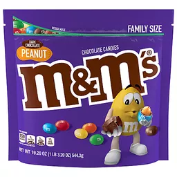 M & M Chocolate Candies, Peanut, Chocolate Candy