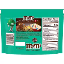M&Ms Mint Dark Chocolate Candies, 9.6 oz (2 Bags)