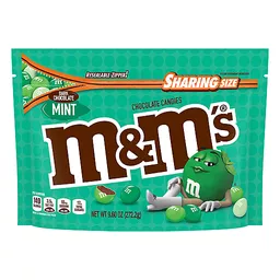 M&M's Chocolate Candies, Dark Chocolate Mint, Sharing Size 9 Oz