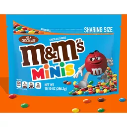  M&M'S Milk Chocolate MINIS Candy Sharing Size 10.1