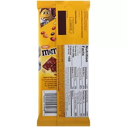 M&M's Milk Chocolate Bar With Minis & Peanuts 3.9 Oz, Chocolate Candy