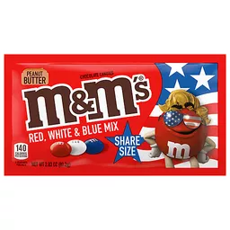 Patriotic Peanut M&M's