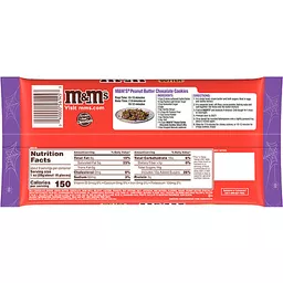 M&M's Chocolate Candies, Peanut Butter, Ghoul's Mix - 9.48 oz
