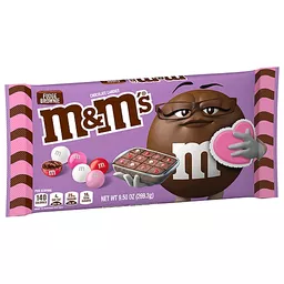 M&M'S Fudge Brownie Chocolate Valentine Candy Bag, 9.5 oz - Fry's Food  Stores