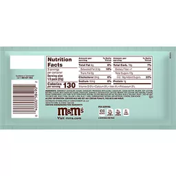 M&M'S Dark & Milk Chocolate Espresso Christmas Candy Bag, 7.44 oz
