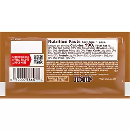 M&M Single Caramel Chocolate 1.41oz, Food stocks