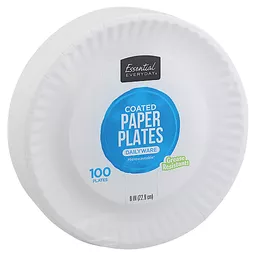 Green Label - Paper Plate 9 - 100 ea.