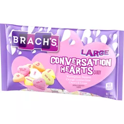 Brach's Large Conversation Hearts Valentine Candy 7 Oz. Bag