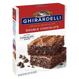 Ghirardelli Double Chocolate Premium Brownie Mix 18 Oz | Brownie Mix | OPIE  Drive-thru Grocery