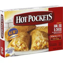 Hot Pockets Ham & Cheese Croissant Crust Sandwiches - Shop Entrees
