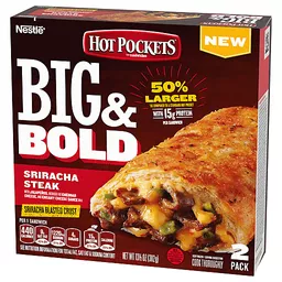 These New Hot Pockets Are Huge And Filled With Steak And Sriracha