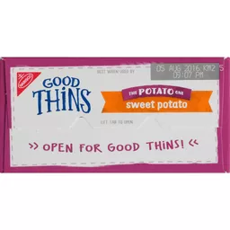 Good Thins Potato and Wheat Snacks 3.75 oz, Cheese