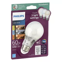 SceneSwitch 9.5 Warm/Daylight/Soft White LED Light Bulb 1 ea | Supplies & | Ingles Markets