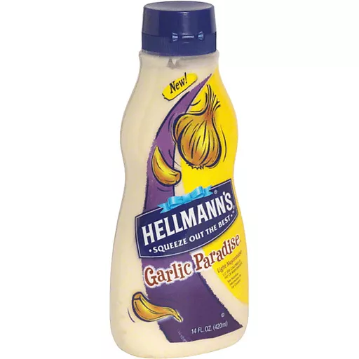 Hellmanns Light Mayonnaise Garlic Paradise Provisiones Selectos