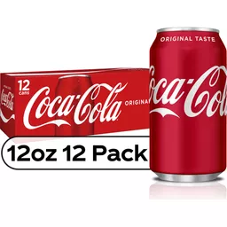 Coca Cola Fridge Pack Cans 12 Fl Oz 12 Pack Cola Lou S Thrifty Way