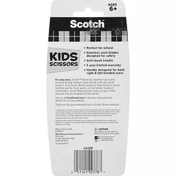 Save on Scotch Kids Scissors Pointed Tip Ages 6+ Order Online Delivery