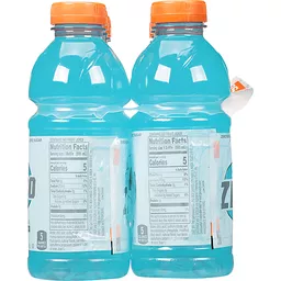 Gatorade Zero Glacier Freeze Thirst Quencher 8 20 Fl Oz Bottles Multipack, Electrolytes