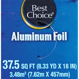 Best Choice Heavy Duty Aluminum Foil 18 N