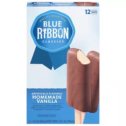 Blue Ribbon Classics Frozen Dairy Dessert, French Vanilla, Friends + Family  Size 1 Gal, Party Size Ice Cream & More